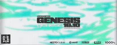 GENESIS VOL. 2 EN NICETO CLUB